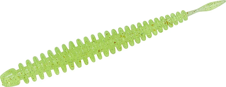 Силикон Daiwa Gekkabijin Ajing Beam Batikon Custom Strong 2.3" (10шт) Chart Dot Glow