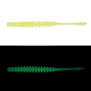 Силикон Daiwa Gekkabijin Ajing Beam II 2" (10шт)Glow Lemon