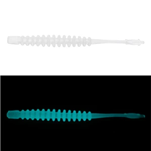 Силикон Daiwa Gekkabijin Ajing Beam II 2" (10шт)Glow White