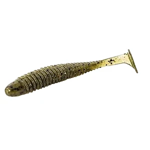 Силикон Noike Wobble Shad Ninja 2" (12шт) 01 Greenpumpkin
