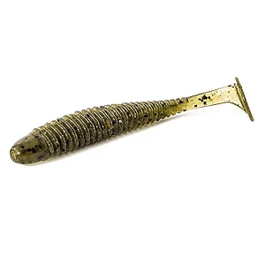 Силикон Noike Wobble Shad Ninja 3" (9шт) 01 Greenpumpkin