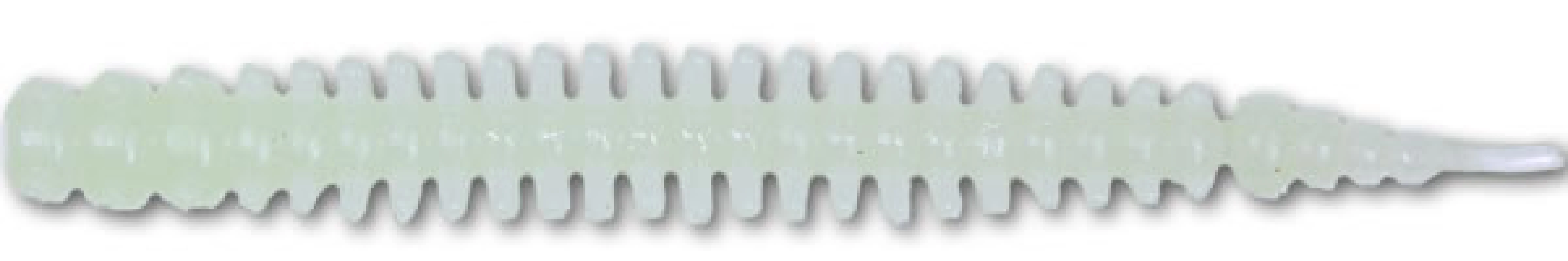 Силікон Crazy Ocean Sea Worm 1.8" (8шт) 01 Glow White