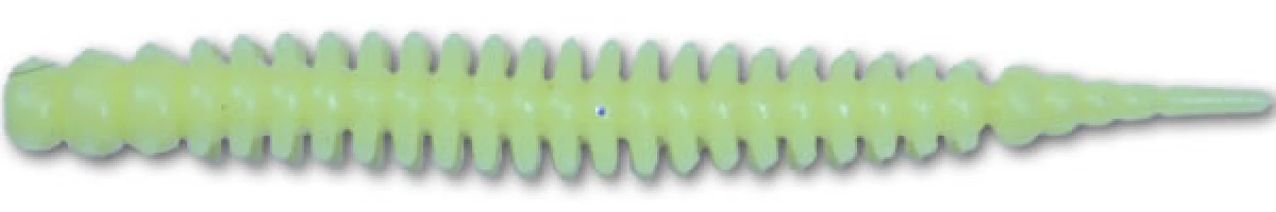 Силикон Crazy Ocean Sea Worm 2.5" (8шт) 03 Super Glow