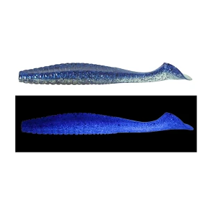Силикон Hideup Stagger Original Saltwater (non-salt) 3" (10шт) SN-15 UV Holo Iwashi