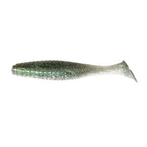 Силикон Hideup Stagger Original Saltwater 3" (10шт) S-03 Silver Shad Green