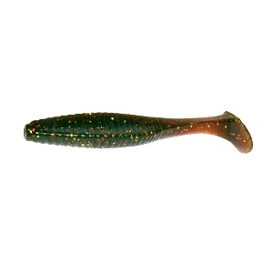 Силикон Hideup Stagger Original Saltwater 3" (10шт) S-05 Motoroil Gold Flake