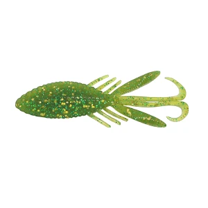 Силикон Hideup Stagger Wide Hog 3.3" (5шт) 111 Chart Green Gold F