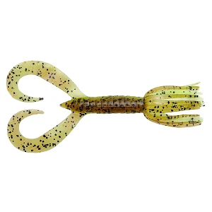 Силикон Keitech Little Spider 2" (8шт) 401 Green Pumpkin Chartreuse