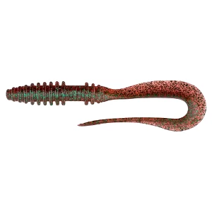 Силикон Keitech Mad Wag Mini 2.5" (12шт) 302 Plum Green FLK