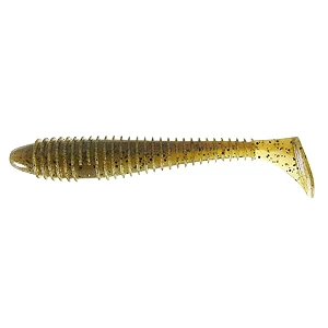 Силикон Keitech Swing Impact FAT 3.3" (7шт) 101 Green Pumpkin Pepper