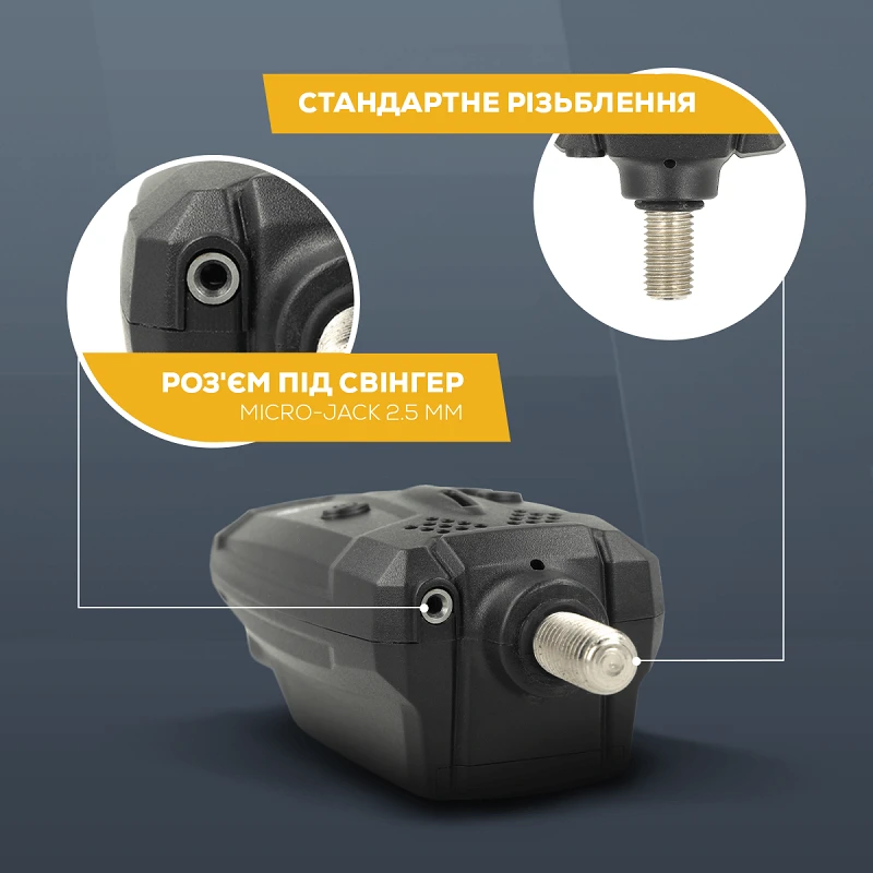Набор сигнализаторов GC Bite Alarm Set SN65 4+1 - Фото №6