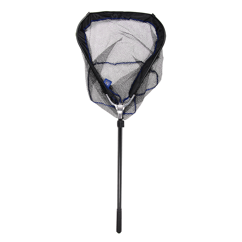 ZEOX Landing Net Trigon Tele RM-70190V (rubber mesh)