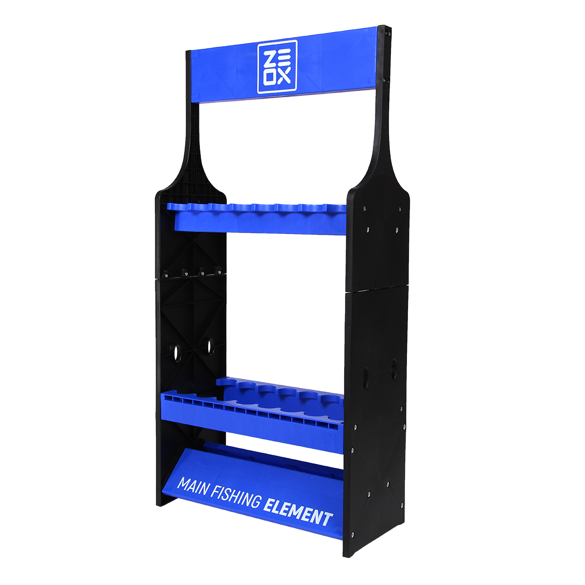 ZEOX Rod Stand For 16 Rods Blue
