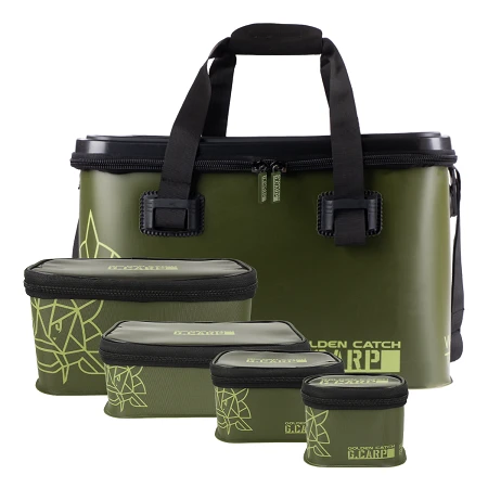 Сумка с кейсами GC G.Carp Waterproof Tackle Bag L Set 