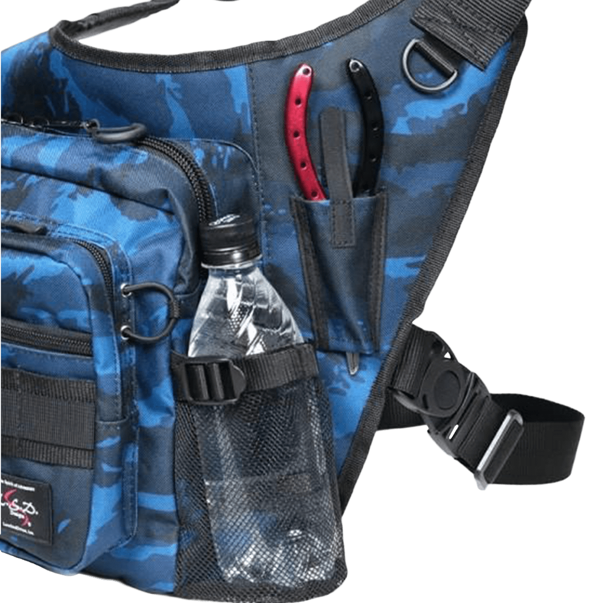 Сумка LSD Designs One Shot Side Neo Blue Camo - Фото №1