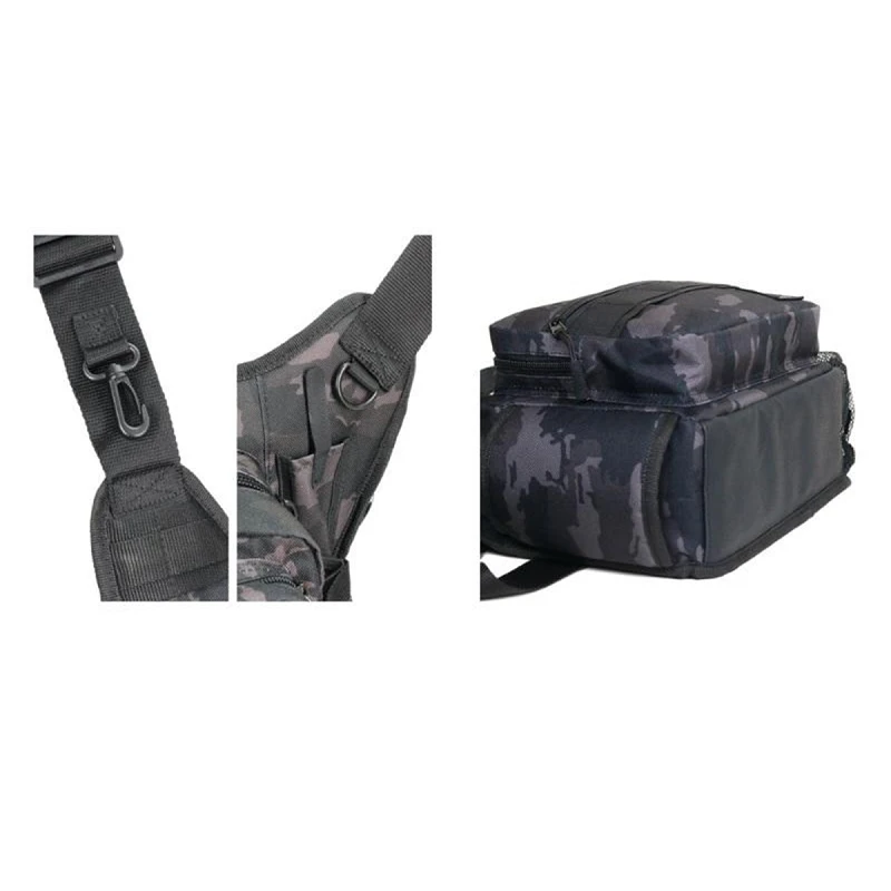 Сумка LSD Designs One Shot Side Jr. Neo Black Camo - Фото №3