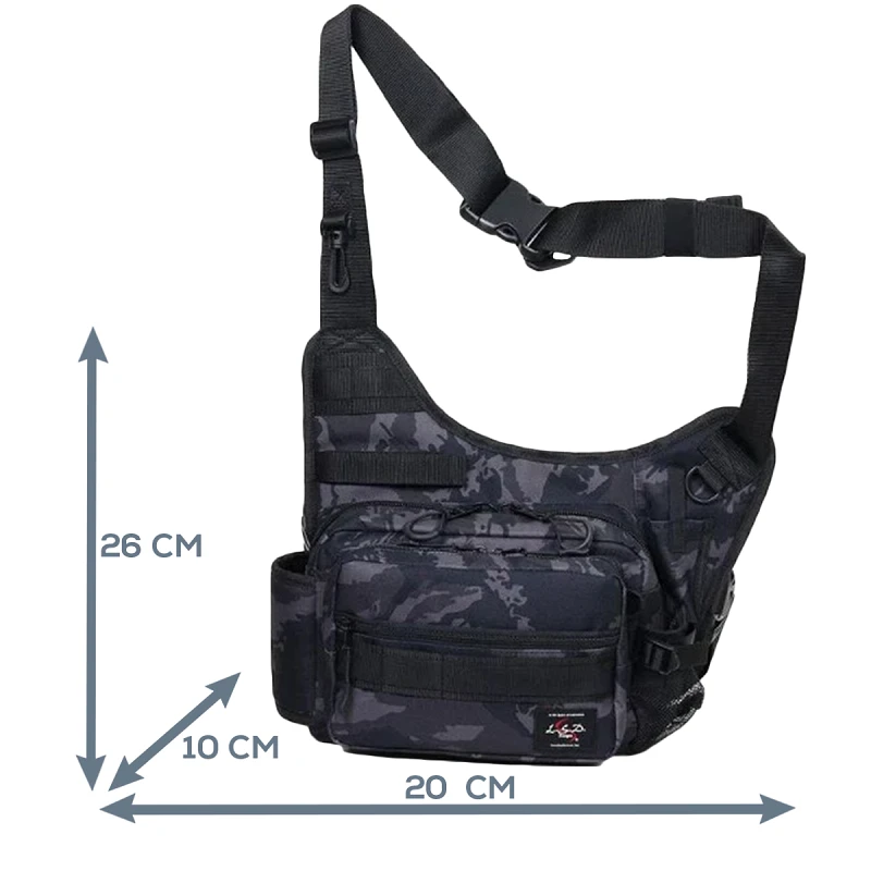 Сумка LSD Designs One Shot Side Jr. Neo Black Camo - Фото №1