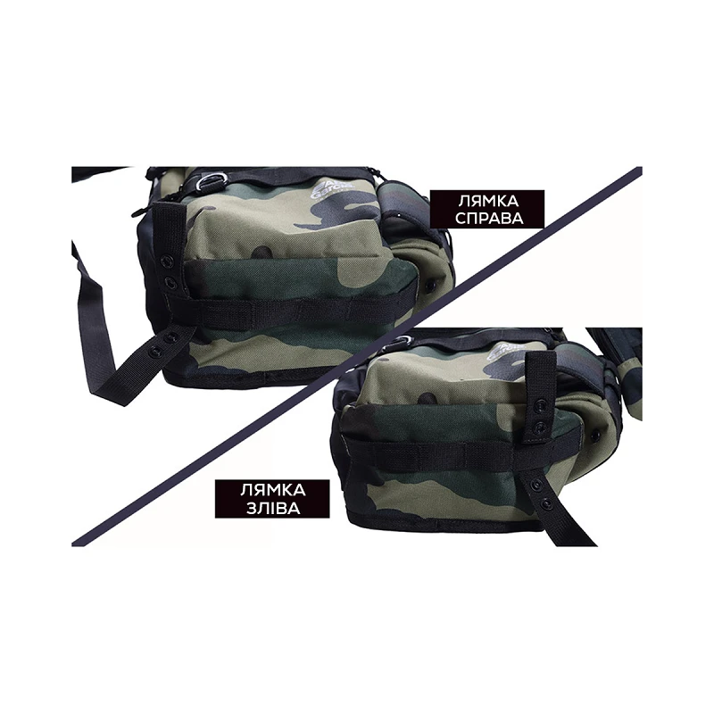 Сумка Abu Garcia Sling Body Bag Black - Фото №7