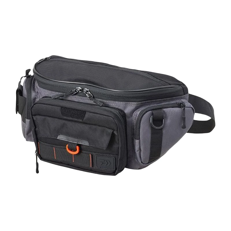 Сумка Daiwa HG Waist Pouch (C) Gray Orange