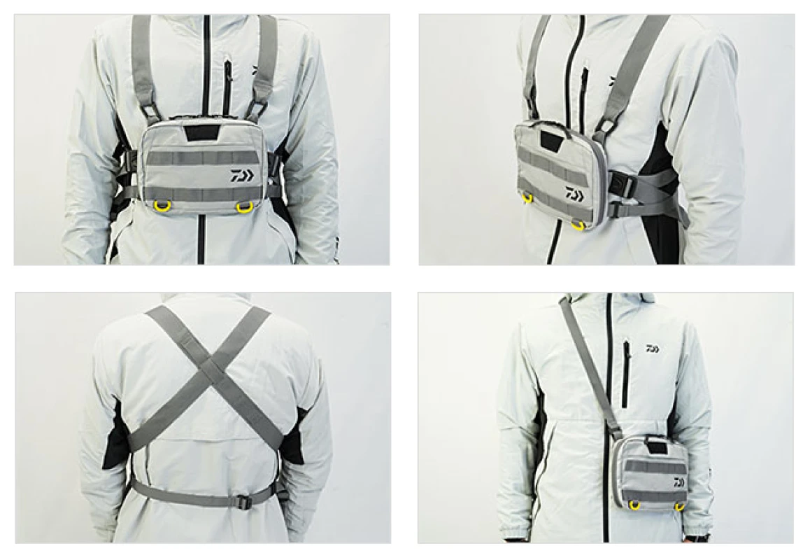 Сумка Daiwa Chest Bag Black (A) - Фото №1