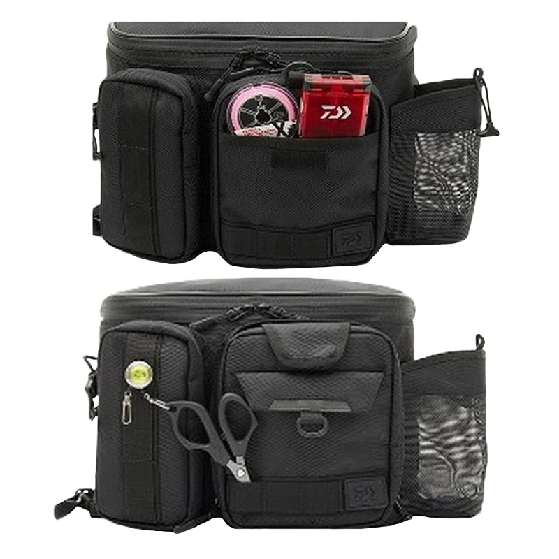 Сумка Daiwa Tackle Bag HG Hip Bag (C) Gray Orange - Фото №2