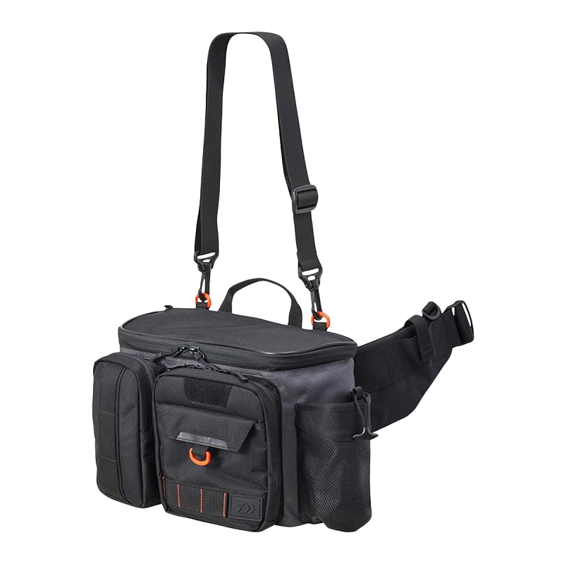 Сумка Daiwa Tackle Bag HG Hip Bag (C) Gray Orange