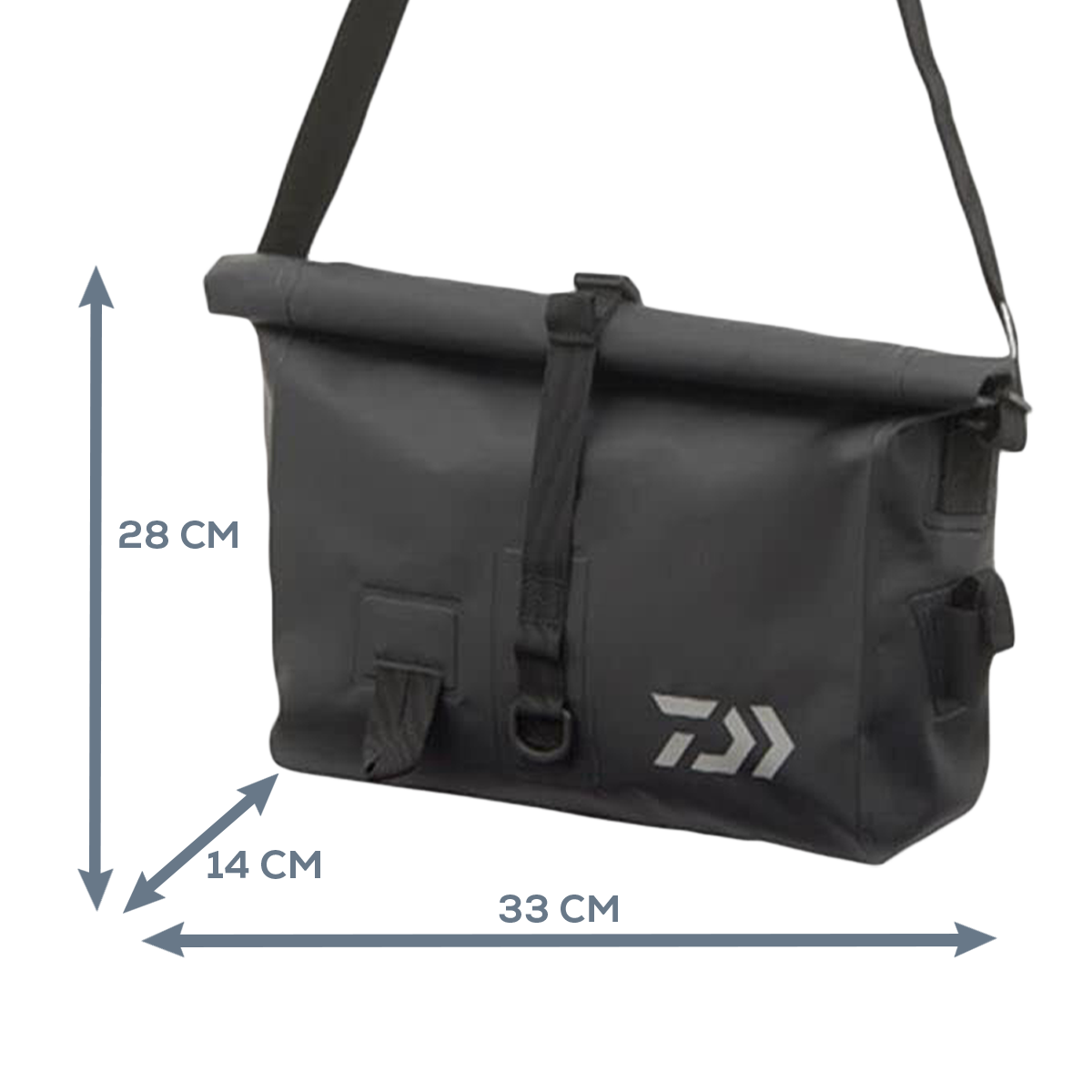 Сумка Daiwa TP Shoulder Bag (D) Black - Фото №3