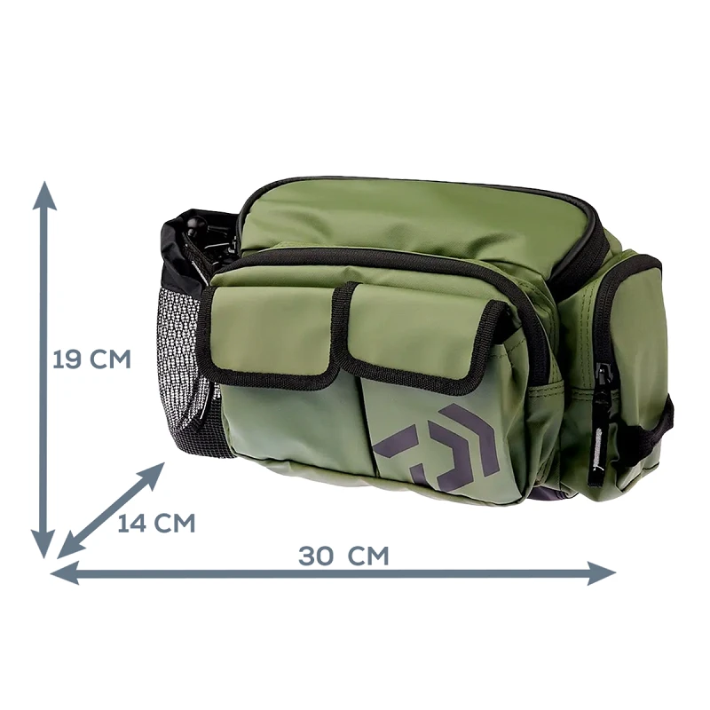 Сумка Daiwa Hip Bag LT (D) Khaki P - Фото №4