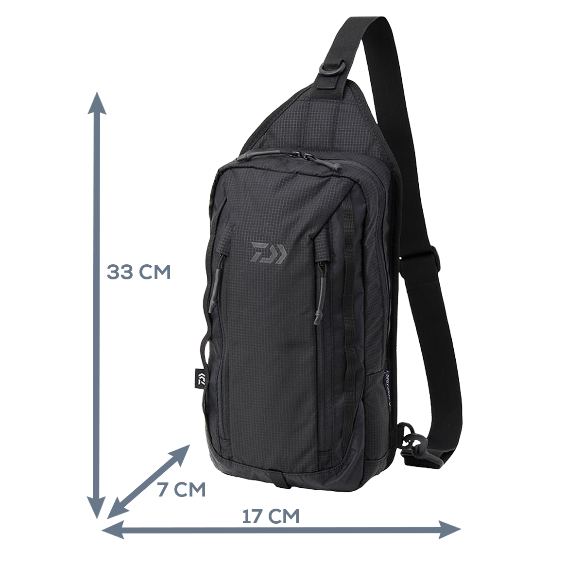 Рюкзак Daiwa Spectra One Shoulder Bag (A) Black - Фото №1