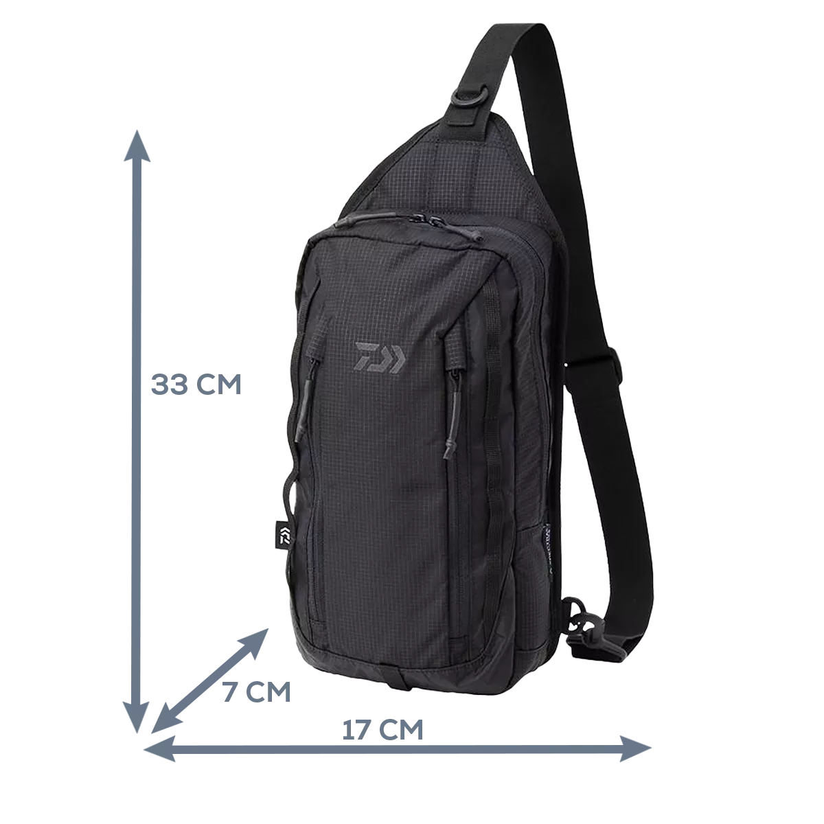 Рюкзак Daiwa Spectra One Shoulder Bag (A) Black - Фото №1