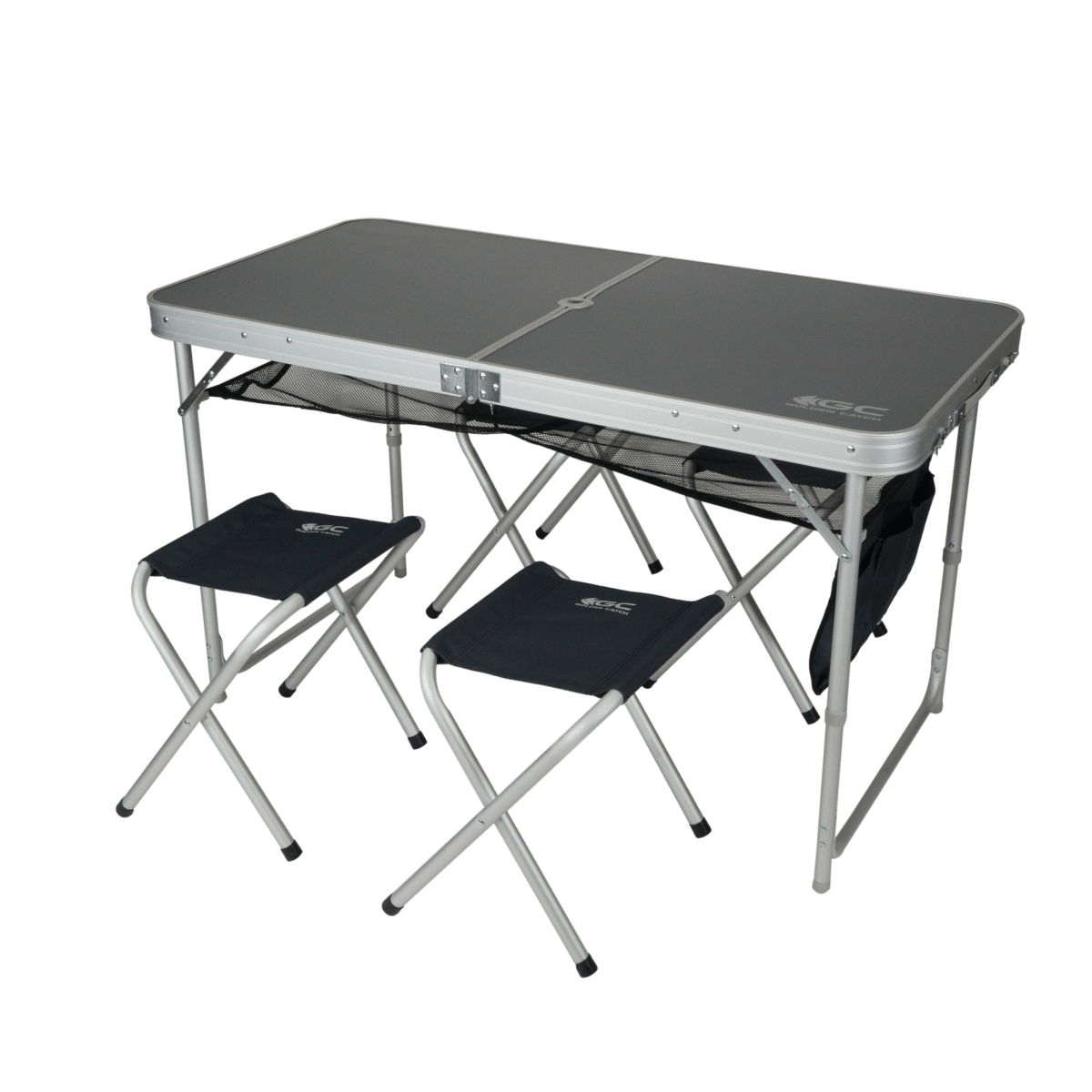 Golden Catch Folding Table Set with 4 Chairs