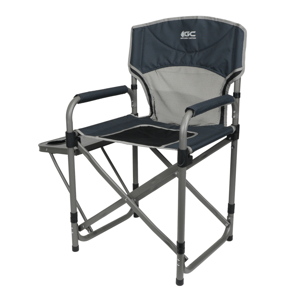 Golden Catch Portable Chair with Folding Side Table