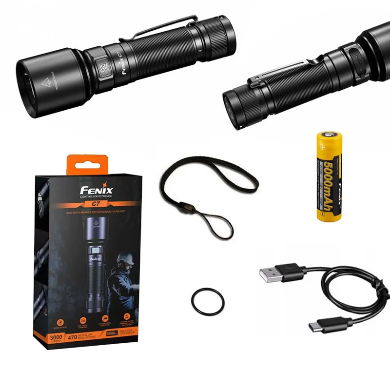 Фонарь ручной Fenix C7 - Фото №6
