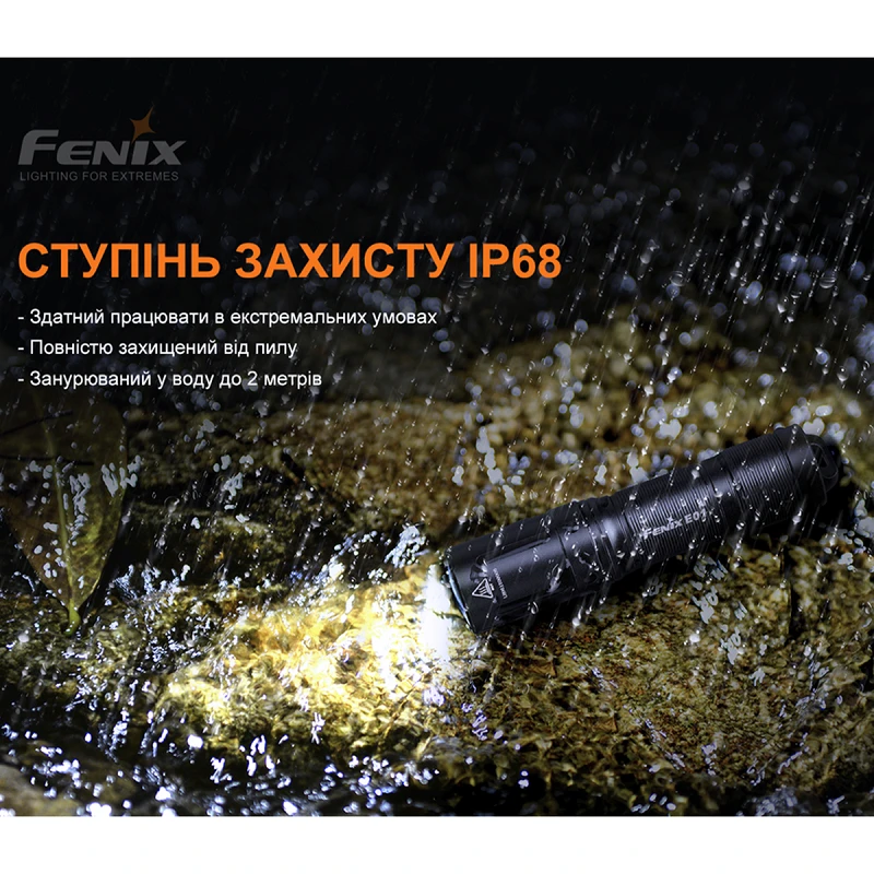 Фонарь Fenix E01 V2.0 черный - Фото №5