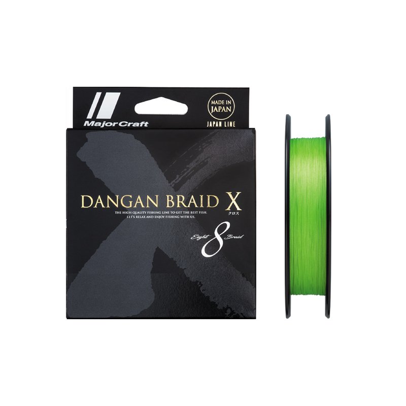 Шнур Major Craft Dangan Braid X8 150м Green