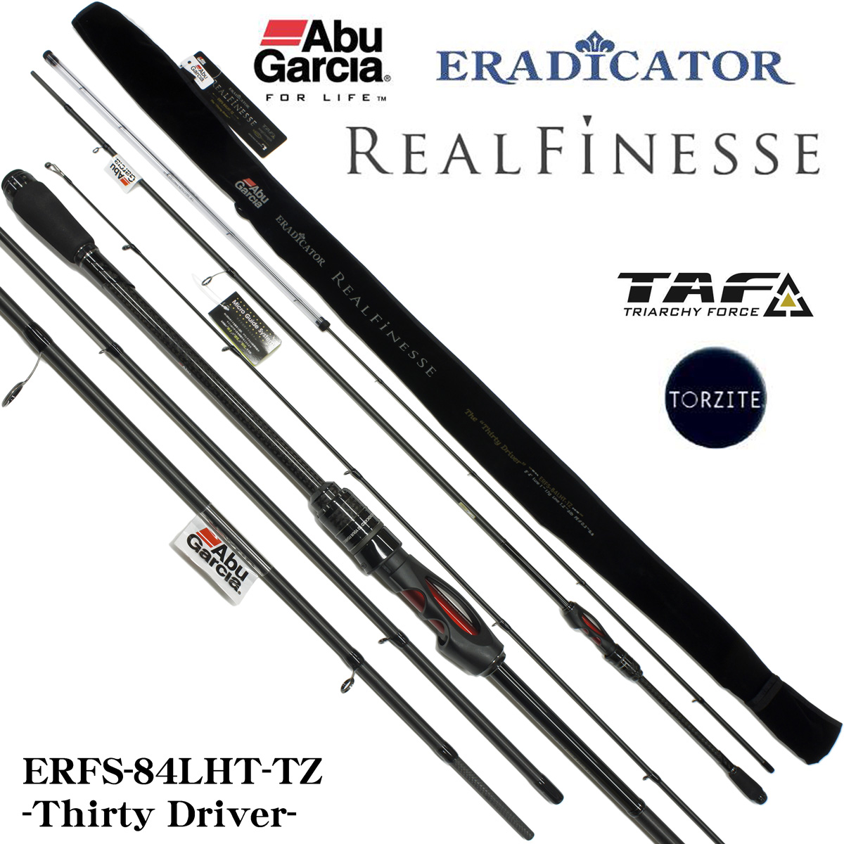 Вудилище Abu Garcia Eradicator RealFinesse ERFS-79ULS-EXF-TZ 2.36м 0.1-7г