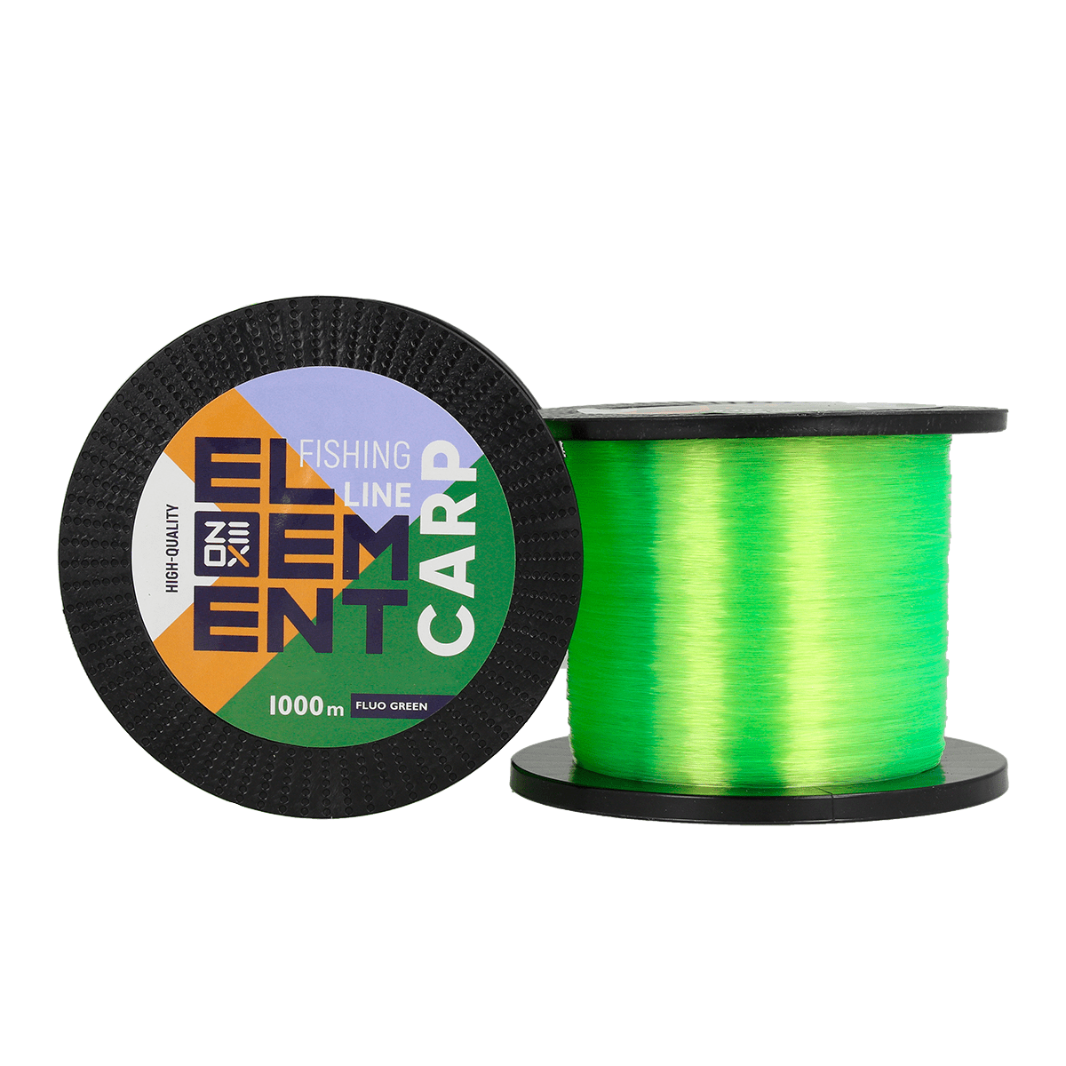 ZEOX Nylon Line Element Carp 1000m Fluo Green