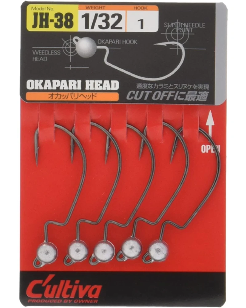 Джиг-головка Owner Offset Okappari Head JH-38