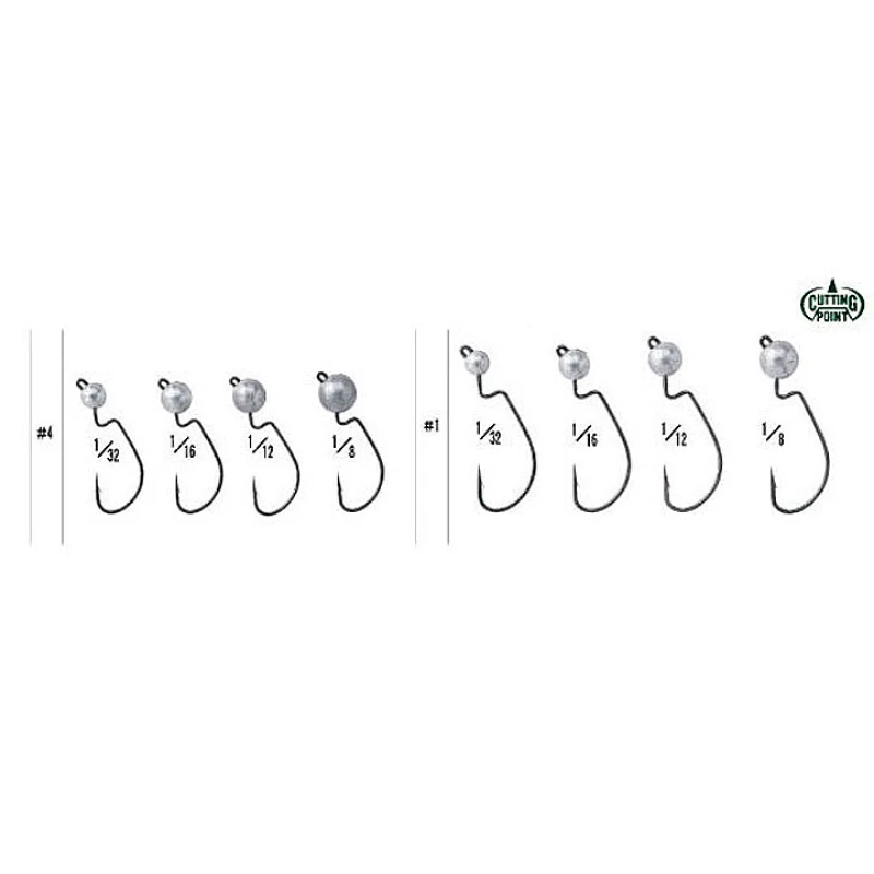 Джиг-головка Owner Offset Okappari Head JH-38 - Фото №1