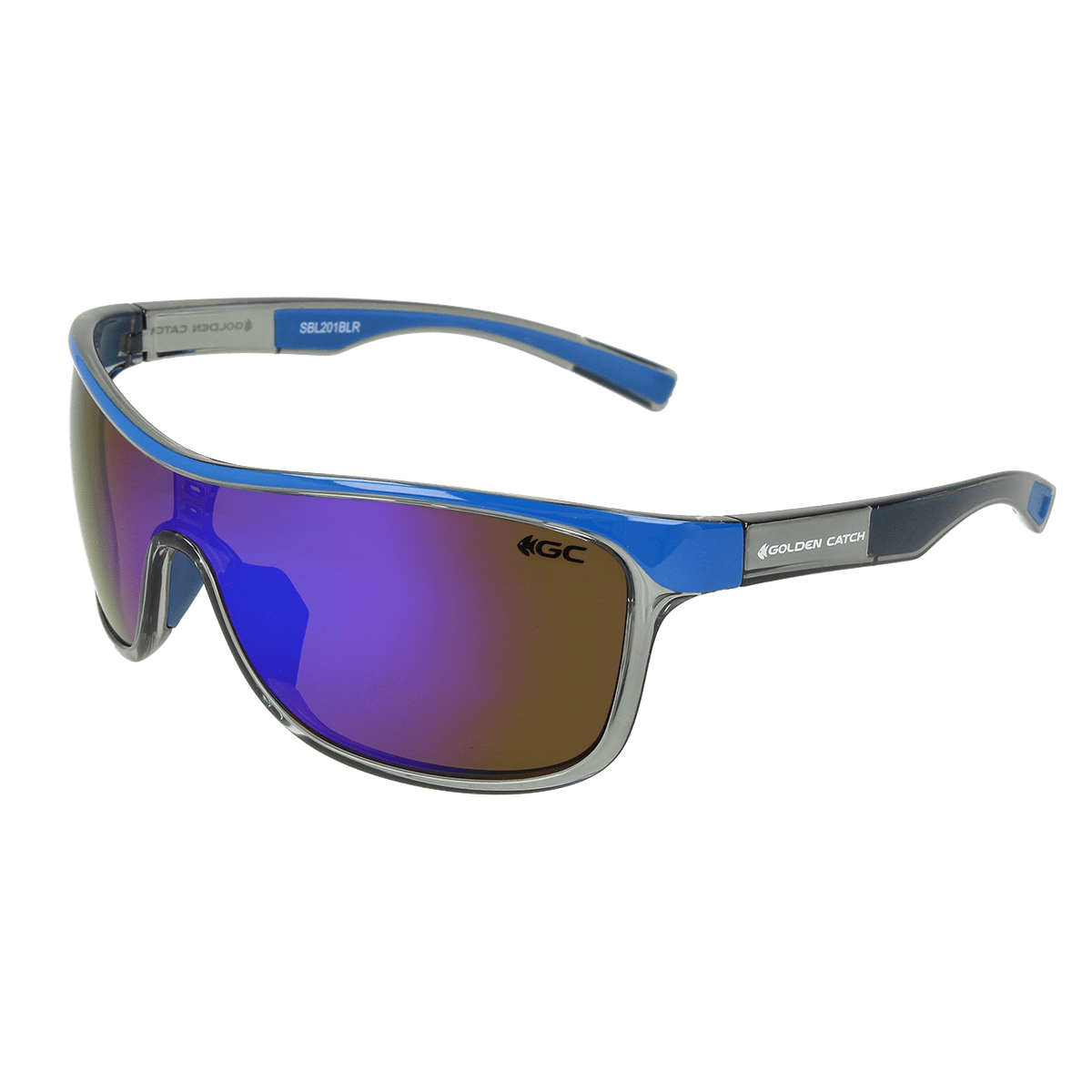 Golden Catch Polarized Sunglasses SBL201BLR