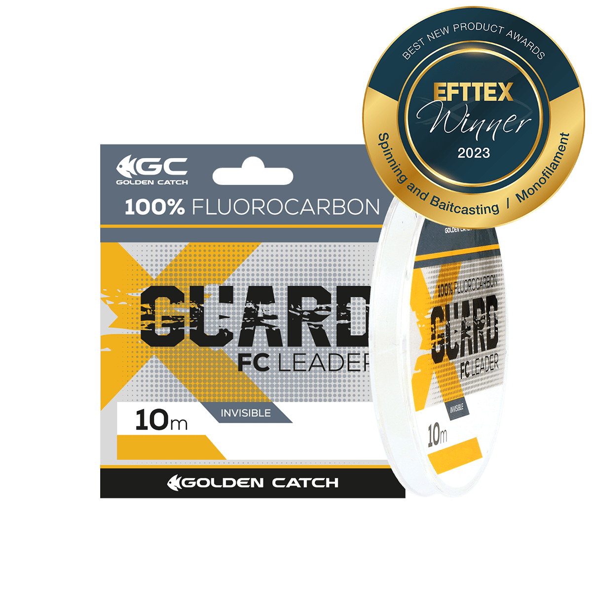 Golden Catch X-Guard Fluorocarbon Leader 10m