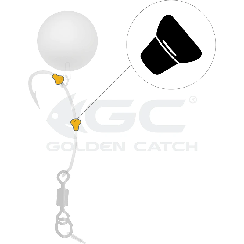 Стопор GC G.Carp Hook Ring Stops - Фото №1