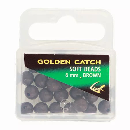 Бусина GC резиновая круглая Soft Beads 6мм - Фото №2