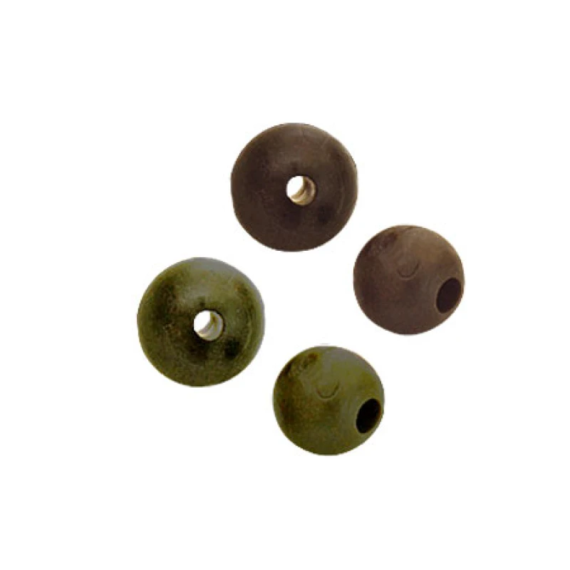 Бусина GC резиновая круглая Soft Beads 6мм
