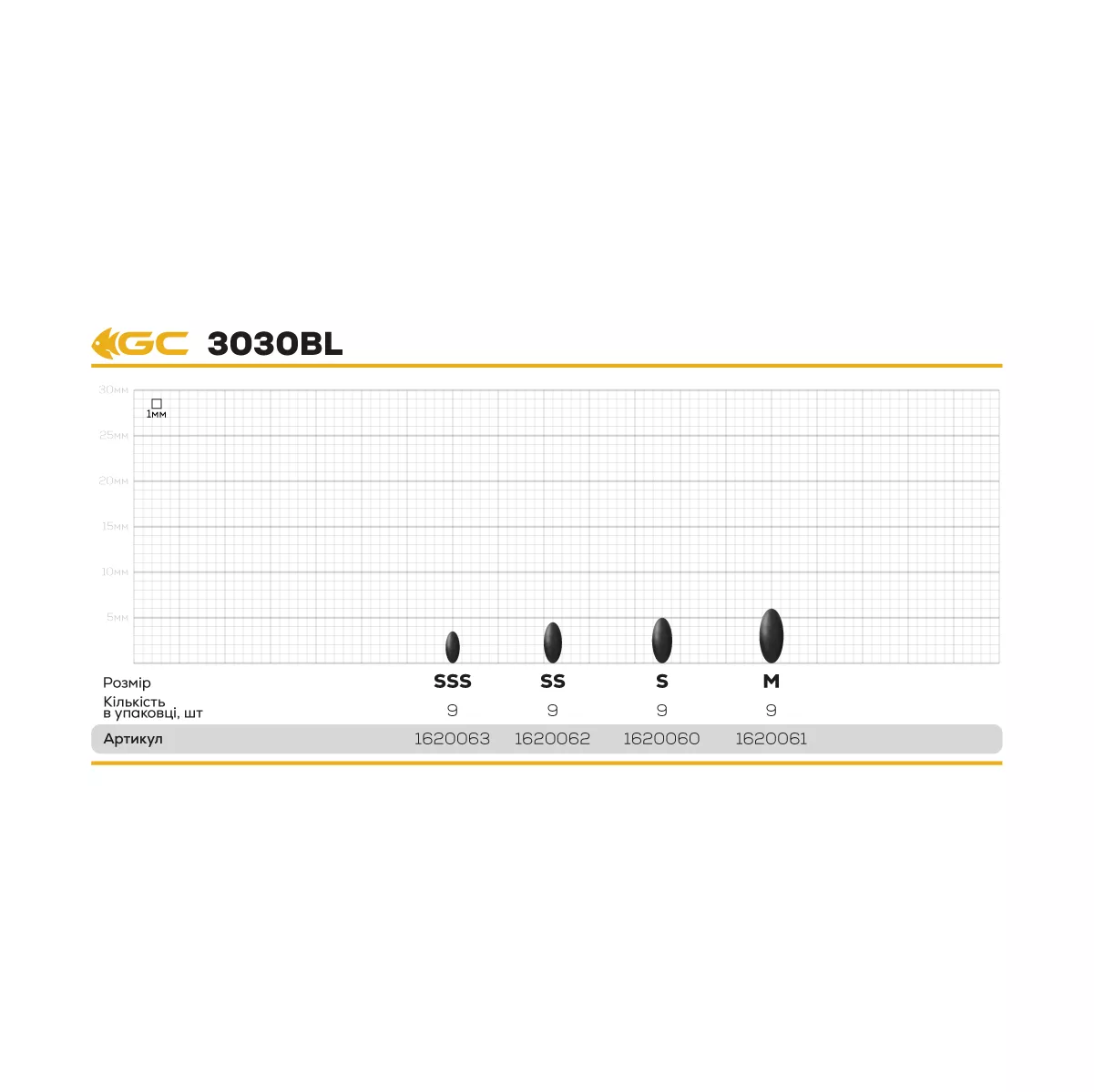 Стопор Golden Catch 3030BL - Фото №1