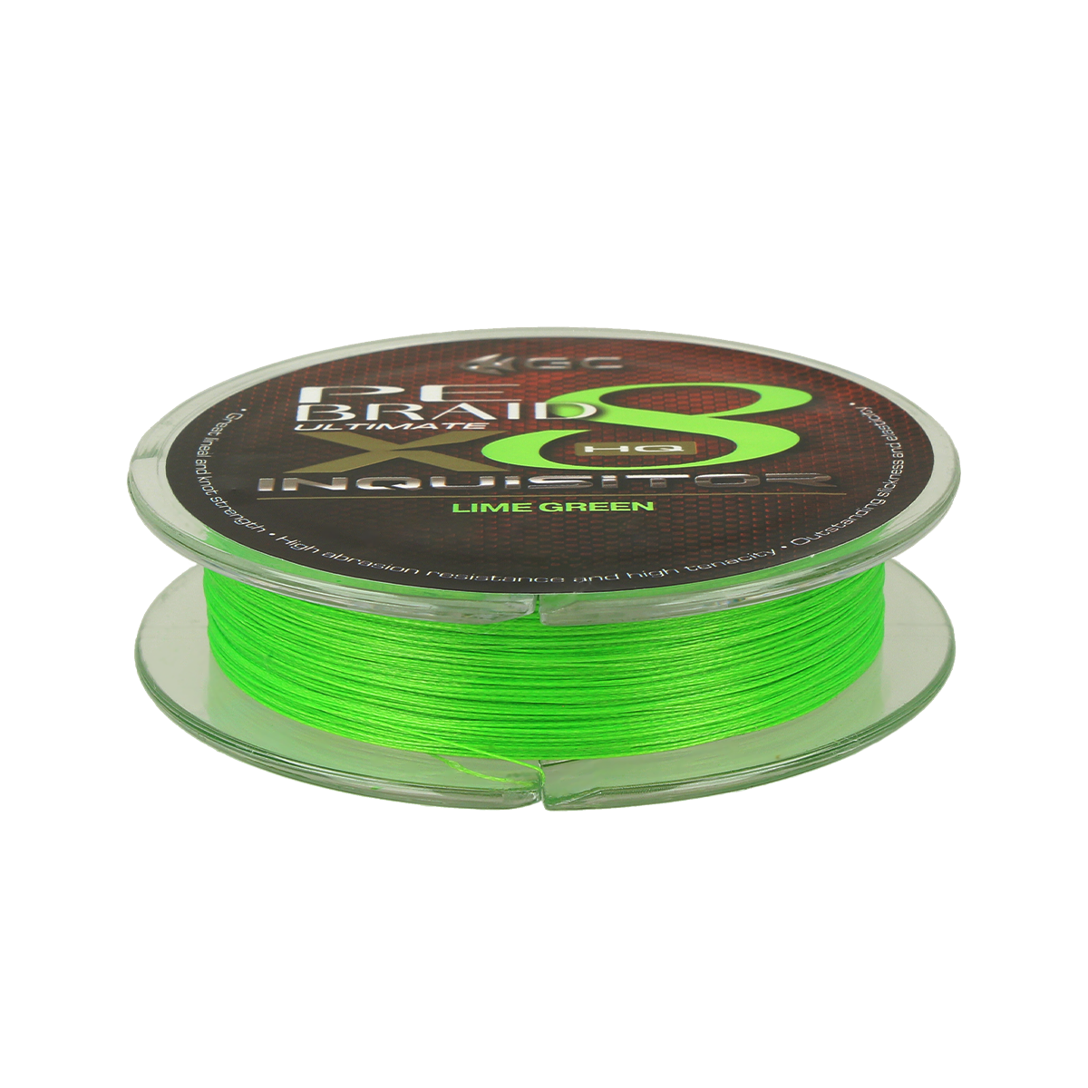Шнур GC Inquisitor PE X8 200м Lime Green - Фото №1