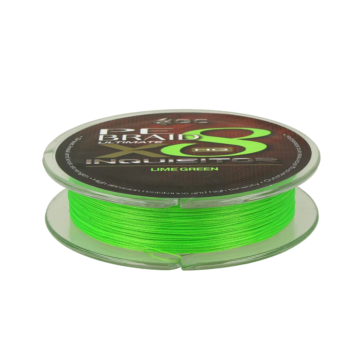 Шнур GC Inquisitor PE X8 200м Lime Green - Фото №1