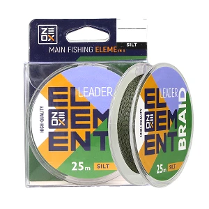 Поводочный материал ZEOX Element Leader Braid 25м Silt