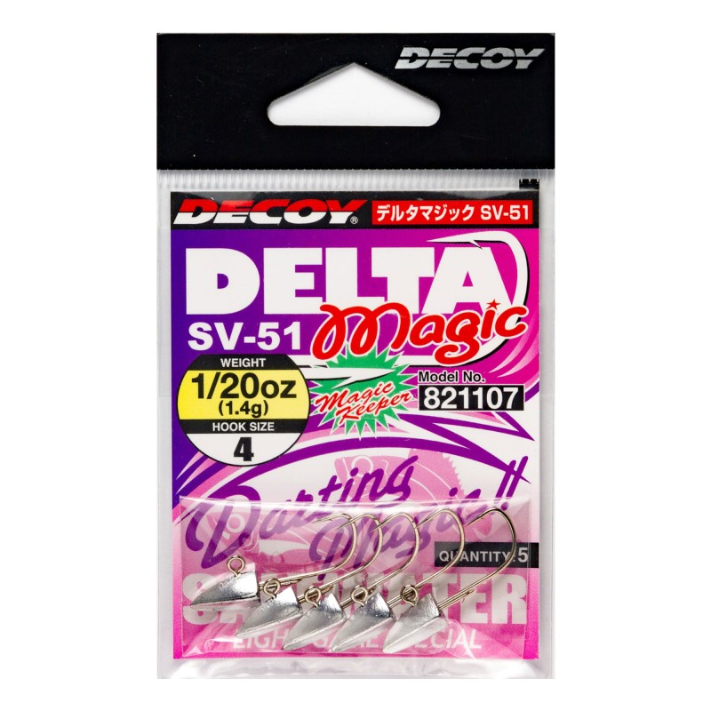 Джиг-голівка Decoy Delta Magic SV-51