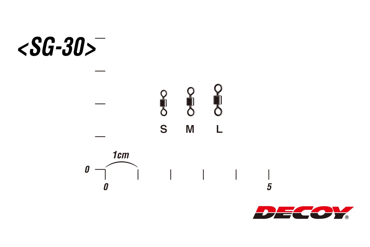 Вертлюг Decoy Shore Swivel SG-30 - Фото №1
